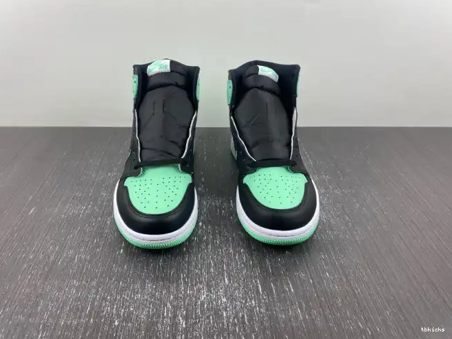 Rep TBK Green Jordan OG Air High Glow 1 DZ5485-130 0429